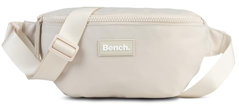 Bench Nova Bauchtasche für Damen und Herren Gürteltasche Hüfttasche Handytasche, Natur/Beige, 25 x 14 x 8,5 cm