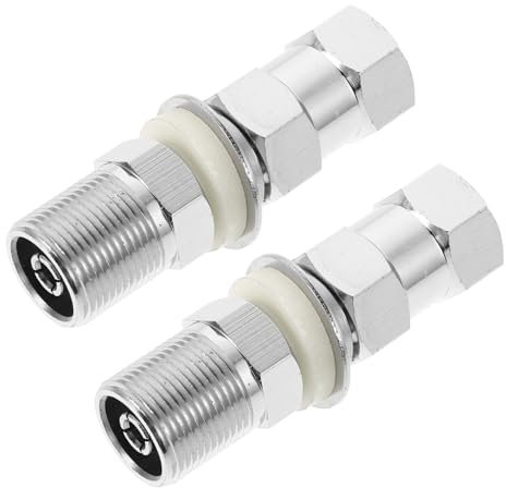 CAXUSD 2stücke Antennenadapter Mit Uhf-minianschluss Und Gewindehalterung Kompatibel Für Experimentelle Geräte Und Außenmontage