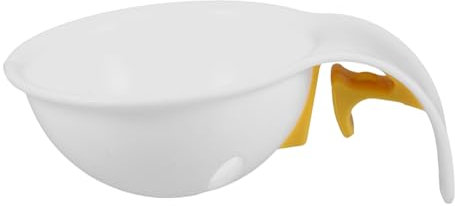 BEBEMOKO Reusable Egg Yolk Separator and Kitchen Baking Tool Portable Egg Sieves for Home Use Clip Effectively Filter and