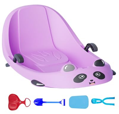 Sleds for Kids Winter Sport with Backrest