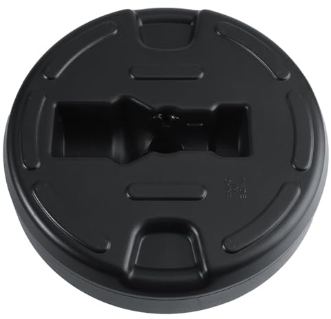 Funien Sturdy Plastic Umbrella Base Stand, Fillable with Water or Sand for Stability. Supports Various Umbrellas, Flagpoles, and Wedding Arches. Easy to Transport, Bring Nature and
