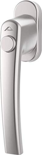 Roto Maniglia originale finestre Line argento naturale con pulsante