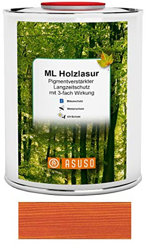 Asuso trälasyr lång livslängd 0,75 l mahogny
