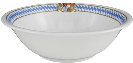 Seltmann Weiden 001.452591 Schüssel Rund, 23 x 23 x 7.2 cm, Blau/Weiß/Gelb/Rot