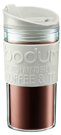 Bodum Travel Mug, 0.35 l, 12 oz, off white
