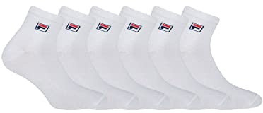 FILA Sportstrumpor (set om 6) herr, Vit (vit B1 - Bl), 43/46 EU