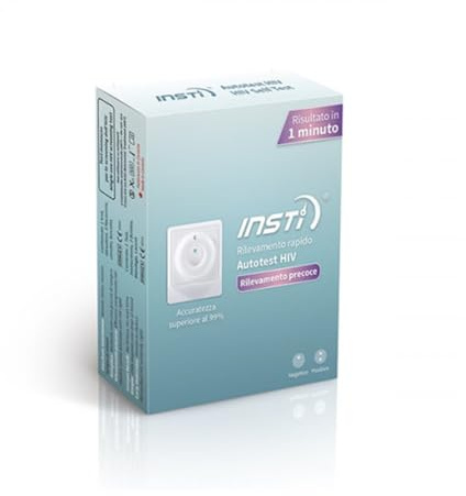 Test Di Autodiagnosi Insti Hiv Individuazione Anticorpi Dell'hiv Screen Test