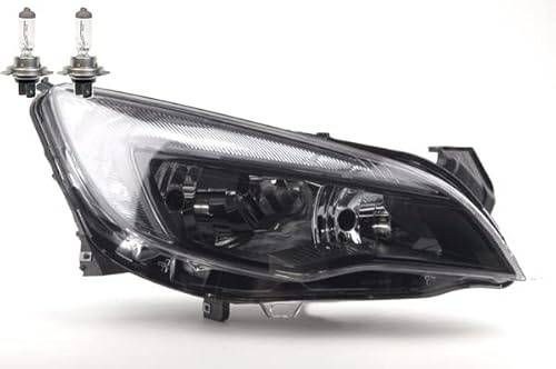 Johns, Scheinwerfer Halogen passend für Opel Astra J 12/2009-08/12 Rechts Leuchtmittel