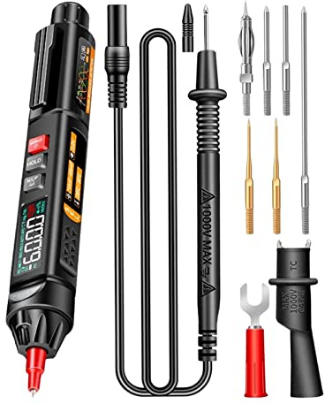 A3009 Multimeter Tester Voice Broadcast DC Spannung Widerstand Kapazität Intelligenter Smart Pen Typ Elektrischer Tester Multimeter Stift, A3009 aktualisiert