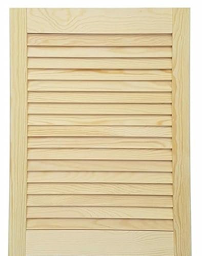 ANTA PERSIANA IN LEGNO MASSELLO DI PINO NATURALE spessore 20mm (Altezza 760mm x Larghezza 300mm)