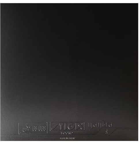 STIGA Unisex – Erwachsene Mantra Sound Tischtennisbelag, Schwarz, 2.1 mm