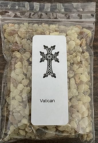 Frankincense Holy Vatican Blend -2 oz Bag of Catholic Church Smell - Blessed and Ready for Your holy Rituals