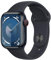 Apple Watch Series 9 (GPS + Cellular, 41 mm) Smartwatch mit Aluminiumgehäuse und Sportarmband M/L in Mitternacht. Fitnesstracker, Blutsauerstoff und EKG Apps, Always-On Retina Display, Wasserschutz