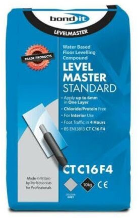 Bond It Self Levelling Compound Levelmaster Floor Cement Screed Concrete 10/20kg Standard LEVELING BAG (10)