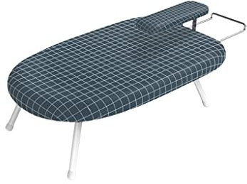 Tabla de Planchar Plegable, Tabla de Planchar de Mesa portátil, Cubierta extraíble, ahorrador de Espacio Compacto for el Dormitorio de la lavandería del hogar (Color : B)