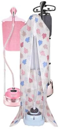 Plancha colgante - Funda guardapolvo, Funda antiarañazos/polvo, Diseño con cremallera - Funda de almacenamiento, Funda protectora planchas de vapor, Funda decorativa para máquina de planchar 165x48cm
