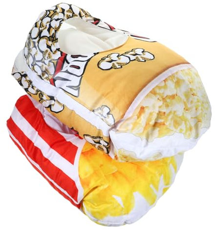 KOMBIUDA 1juego Conjunto De Sombreros Divertidos De Palomitas y Papas Fritas Para Fotografía Accesorios De Fiesta Amarillo Rojo