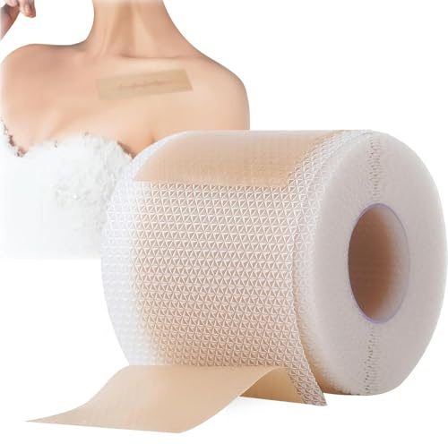silikon narbenpflaster(4 cm × 3 m),Vorgeschnittene narbenpflaster zur Aufhellung und Reparatur aller alten und neuen Narben.silicone scar tape sind wasserfest, hypoallergen & wiederverwendbar