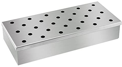 Griglia affumicatore in acciaio inox trucioli di legno scatola affumicatore generatore di fumo strumento per affumicare carne pesce maiale