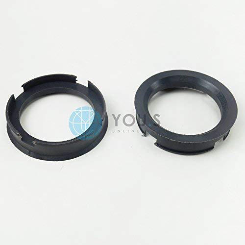 2 x ZENTRIERRINGE DISTANZRING für ALUFELGEN Z20D 72,6-56,6 mm Brock, Keskin, Tuning, Motec, Oxigin, RC, Tomason, Wheelworld,Advanti