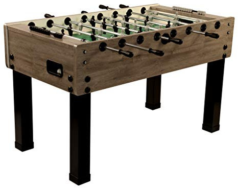 Garlando Fußballkicker G-500 Eiche Graumeliert- SA Teleskop 5445.12