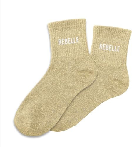 STC, Chaussettes à paillettes - REBELLE