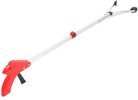 minkissy Faltbarer Müllgreifer aus Aluminiumlegierung Ergonomisches Design für Senioren und Menschen mit Eingeschränkter Leicht zu Verstauen Garten und Haushalt