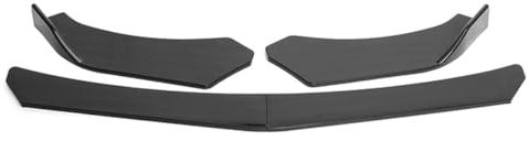 KLFDT Auto Frontspoiler für Audi A1 A3 A4 A5 A6 A7 A8 B6 B7 B8 B9 C6 C7 C8 D3 D4 D5 D6,Frontstoßstange Spoiler Lippe Diffusor Splitter,Protector Guard Cover Trim,Auto Zubehör,A/CarbonFiberLook