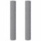 vidaXL Pile Antiscivolo da Pittore 2 pz 1020 cm 180 g/m² Grigio, copertura di protezione, pile di copertura da pittore, pile da pittore di protezione per pavimenti