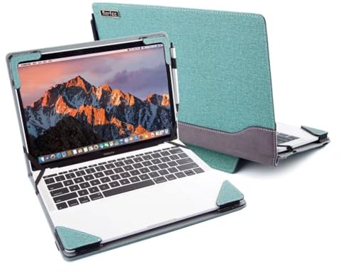 Berfea Protective Cover Case Compatible with HP Pavilion x360 14-dh 14-bf 14-ce 14-dr Series 14 inch Laptop PC Notebook Sleeve Hard Carry Case