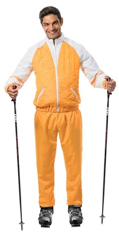 Chaks - Combinaison de ski, tenue des années 80 avec veste et pantalon