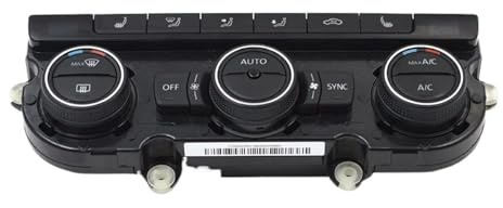 Panneau de commande de climatisation à affichage numérique, chauffage de siège, Compatible Pour VW Jetta MK6 2012-2017 16D907044E