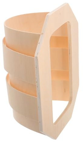 TOYANDONA Pantalla De Lámpara De Sauna Para Esquina Cubierta De Madera Ligera y Delicada Accesorio De Iluminación Para Sauna y Baño De Vapor