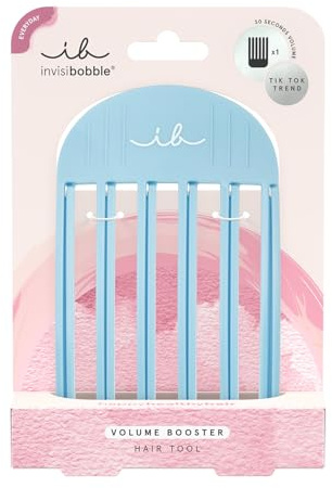 invisibobble Root Boost Kit (1 pièce) - Outil de cheveux innovant pour un volume instantané à la racine - Coiffage doux sans crêpage ni laque - Lift longue durée en seulement 30 secondes
