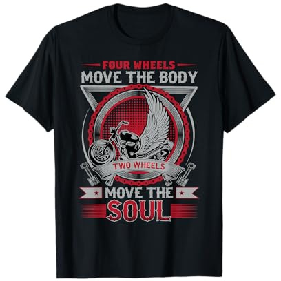 Funny Cool Biker Tee Shirts Gifts Motorbike Motorcycle Rider T-Shirt