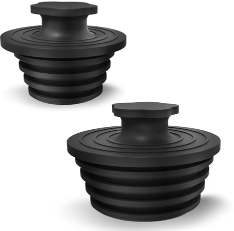 Bathtub Drain Stopper - 2 Pack Universal Shower Drain Cover & Sink Strainer, Tub Stopper Bathtub Drain for Bathroom, Tub, and Shower Drain - Easy Install Shower Drain
