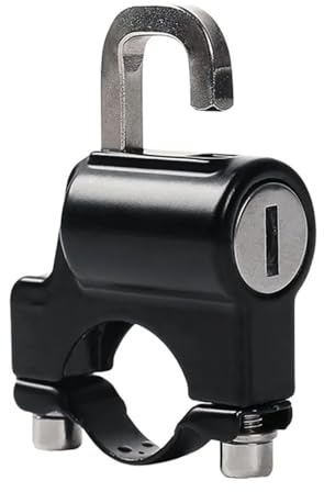 Motorcycle Handlebar Lock Universal Motorcykel Hjälmlås Cyklar Bärbar Säkerhet Stöldskydd Fixed