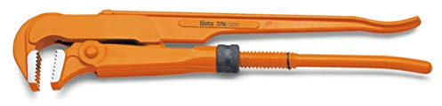 Beta 376 630 - Rohrzangen, schwedisches Modell, Backen 90° gebogen