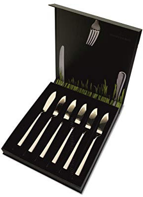 Picard & Wielpütz Fischmesser - 6 Stück - Geschenk Box - Monterey