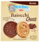 Mulino Bianco Biscotti Baiocchi Choco, Biscotto di Pastafrolla e Tavoletta di Cioccolato al Latte con Nocciole, Ottimi come Snack 144 gr