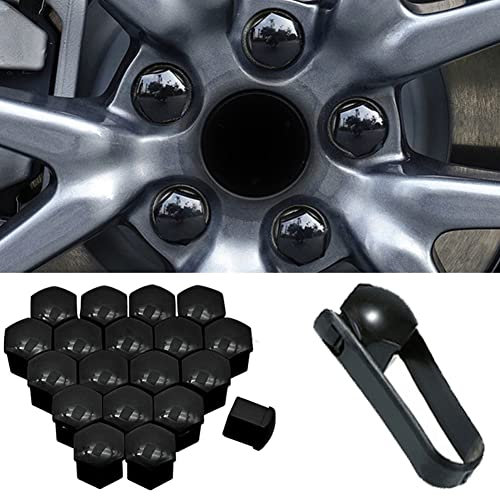 20 Stücke Auto Radschraubenkappen für Seat Ateca Leon Ibiza Alhambra Arosa Corboda Toledo, Radbolzen Radmutterkappe Radschrauben Kappen Radmuttern Nut Abdeckkappe Schraubenabdeckung