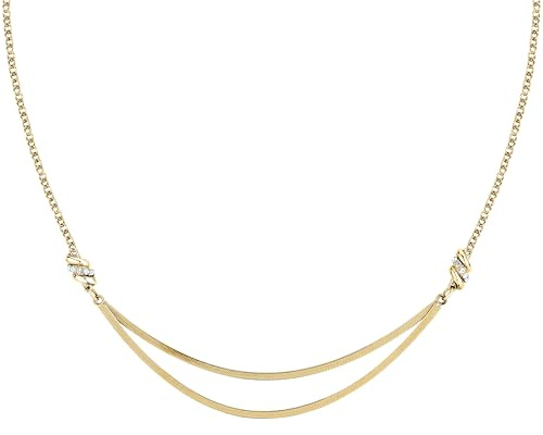 Morellato Collana Donna in Acciaio, Cristalli, Collezione Torchon - SAWZ01