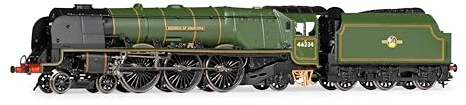 Hornby TT:120 TT3012M BR(Late), Princess Coronation, 4-6-2, 46234, „Duchess of Abercorn“ – Lokomotive der 5. Ära – Dampflok, grün
