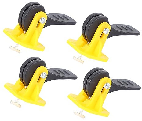 Kit di Livellamento per Piastrelle da 50 Pezzi, Strumenti Livellatori per Piastrelle, Set di Composti Livellanti per Pavimenti in Piastrelle, Set di Livellamento di Distanziatori