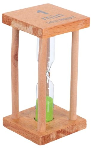 MAGICLULU Mini Sabbia Verde Timer per Cucina Giochi e Decorazioni Gadget per Regali Compleanno