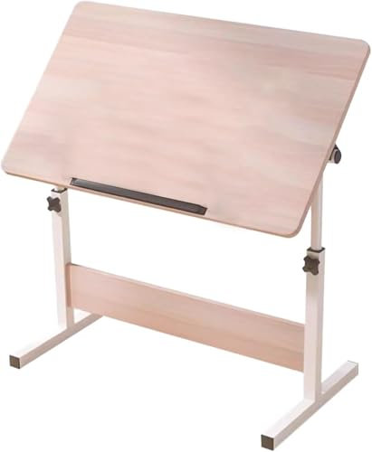 Verstellbarer Zeichentisch mit Staffeleien für Künstler, ideal für Zuhause, Büro, Schwarz, 40 x 60 cm, verstellbare Höhe und Winkel, exquisites Design