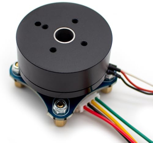 Toplionace Bürstenloser Gleichstrommotor 2804 mit Hohlwelle | AS5600 Magnet Encoder und Hall Sensor, BLDC Motor Kit mit FOC Steuerung