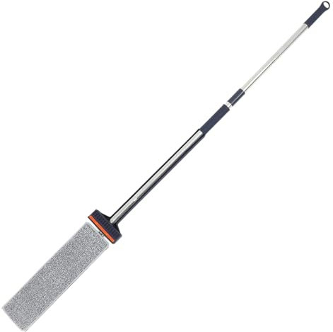 EXQUIMEUBLE Trapeador Rápido De Microfibra Trapeador Plano Autolavable para Limpiar Pisos De Azulejos y Suelos De Cocina Reemplazo De Cabezal