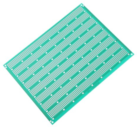 SOIMISS Carte Circuit Imprimé Simple Face avec Multiples pour Soudure DIY et Prototypage Électronique Plaque Multifonction pour Réparation et Projets Circuits