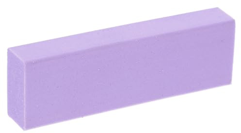 VANZACK Piedra Abrasiva de Goma Morada 8 CM para Limpieza Doméstica Removedor de Manchas de Sarro en Acero Inoxidable de Cocina y Baño Bloque Gomoso para Fregar y Eliminar Suciedad Dura